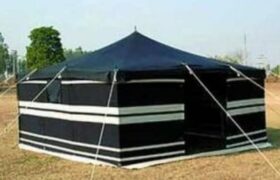 Deluxe Black Tent
